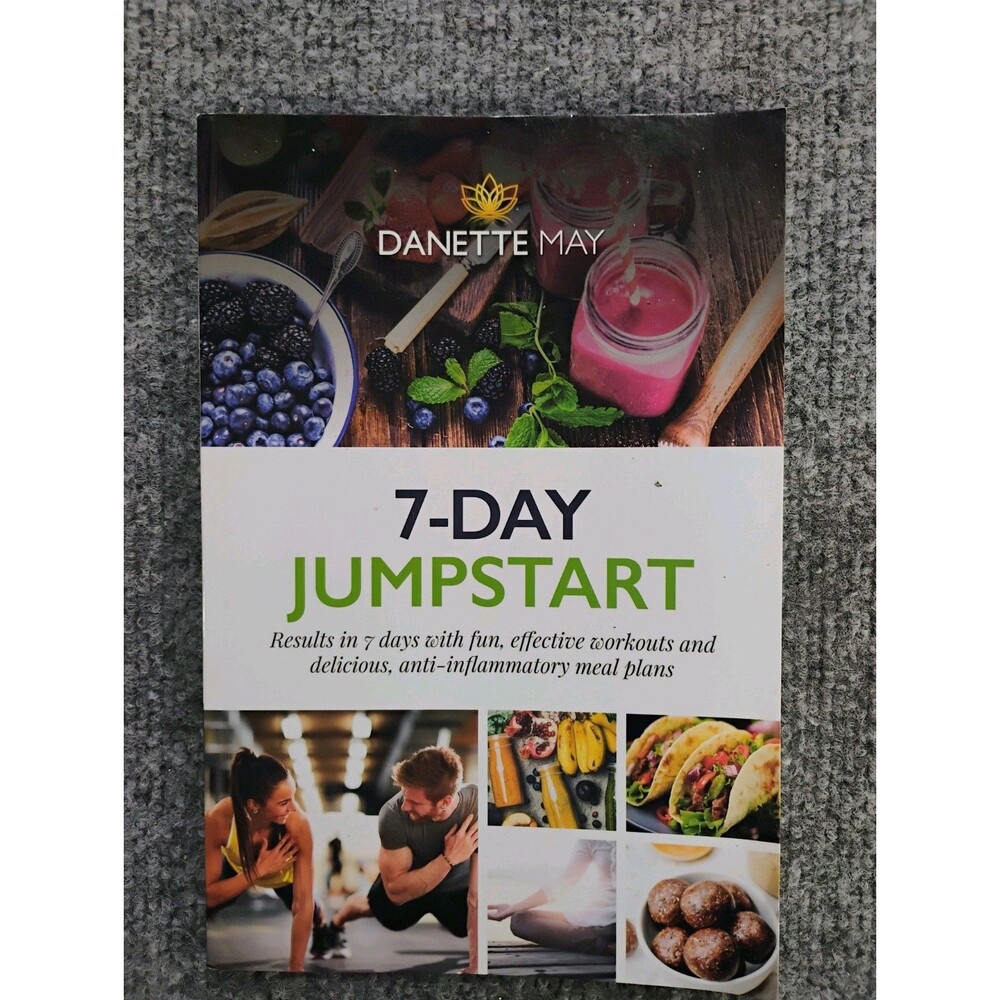 7-Day Jumpstart Danette May 2019 Paperback Weight Loss Meal Plan Fitness Book